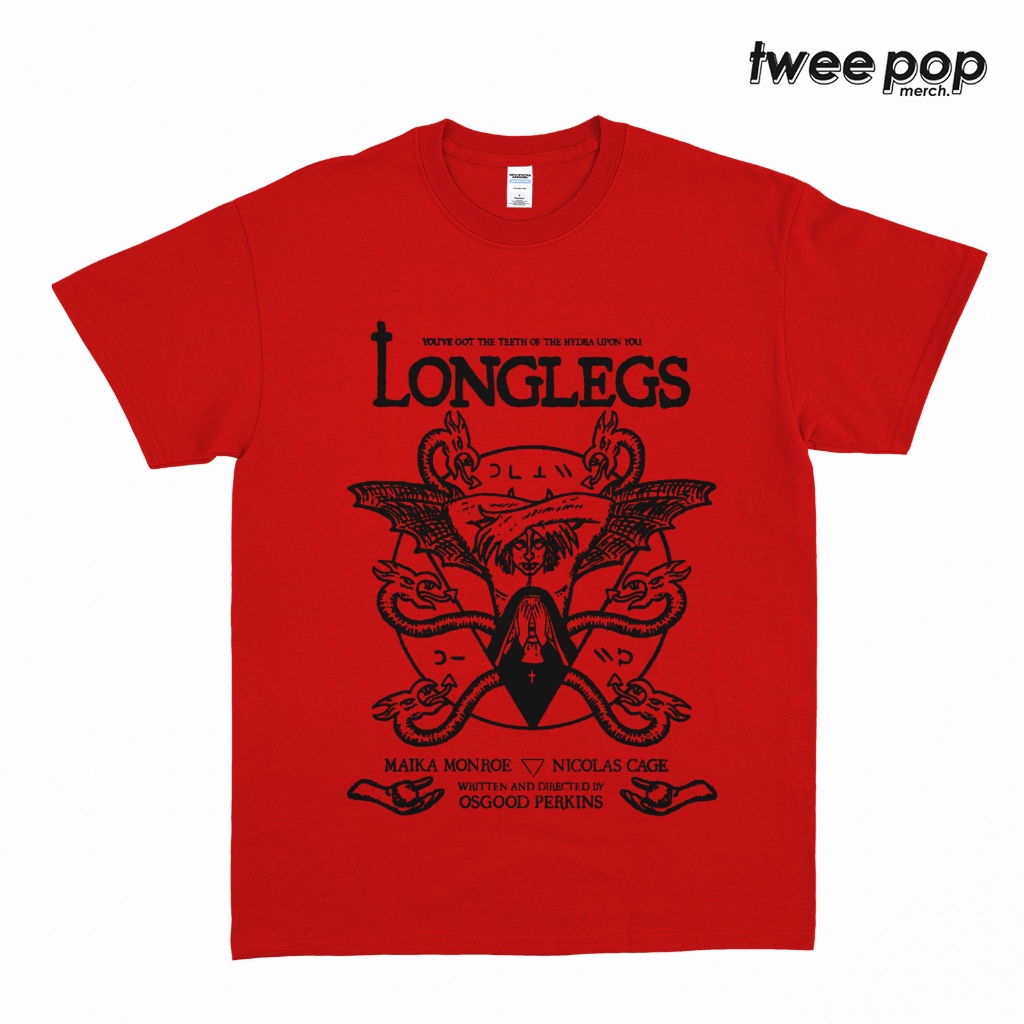 เสื้อยืด LONGLEGS FILM - โปสเตอร์ SYMBOL / MOVIE T-SHIRT