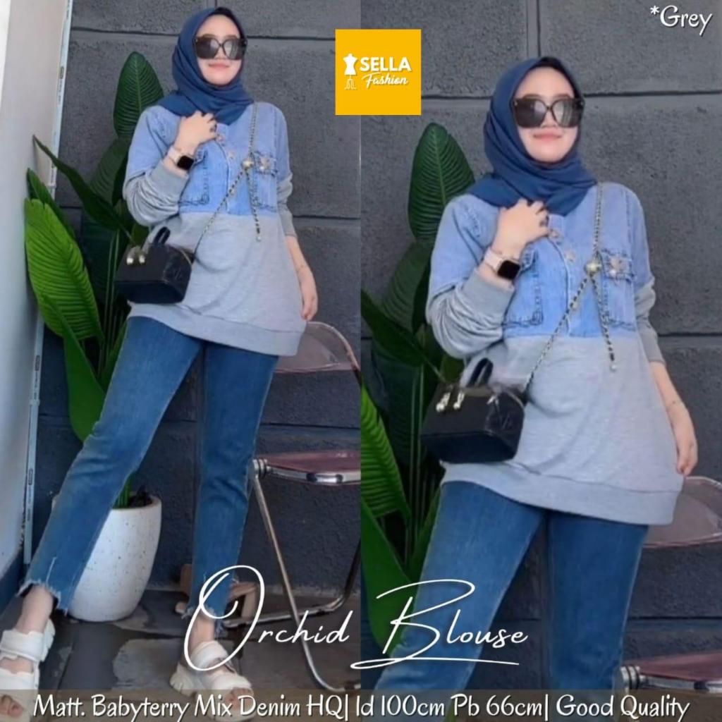 เสื้อผ้าผู้หญิง ORCHID BLOUSE Trend FASHION HQ จาก SeLLa