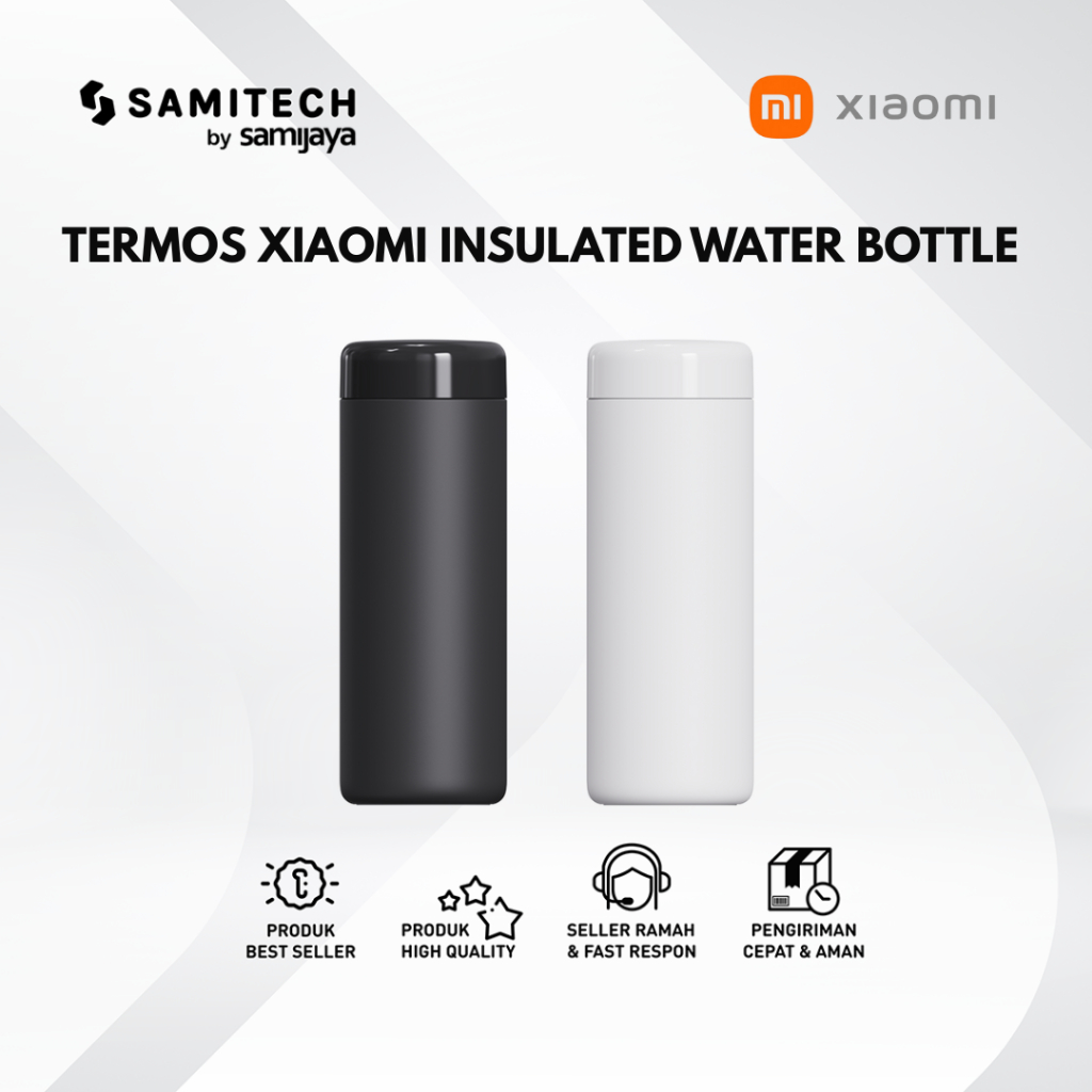 TERMOS XIAOMI INSULATED WATER BOTTLE 350ML HEAT RESISTANT 6 ชั่วโมง