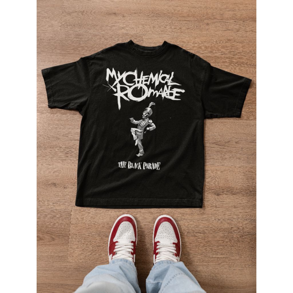My Chemical Romance The Black Parade T-Shirt – Unisex Oversize Punk Emo Rock Band Shirt