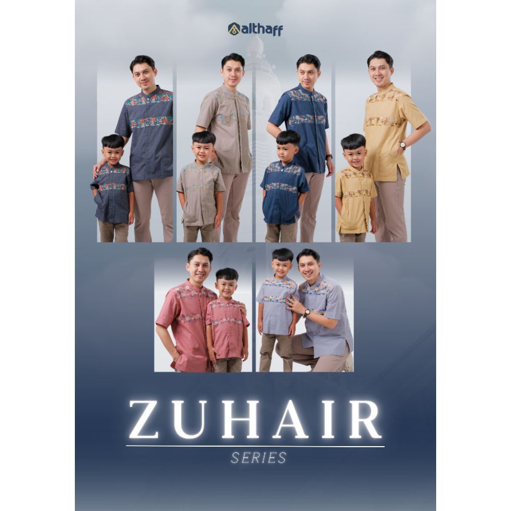 ZUHAIR SERIES / COUPLE KOKO SHIRT / ผู้ใหญ่ KOKO SHIRT / เสื้อเชิ้ต CHILDRENS KOKO