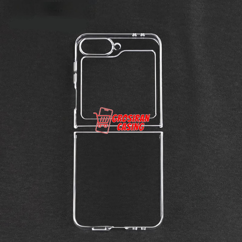 Samsung Z Flip 7 Clear Case Hardcase / เคสอะคริลิคใส Samsung Z Flip 7