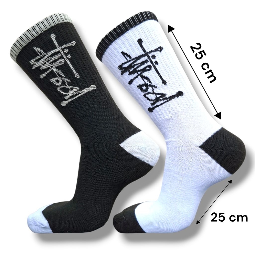 LONG OLD SCHOOL SOCKS, DISTRO SOCKS, SKATE SOCKS