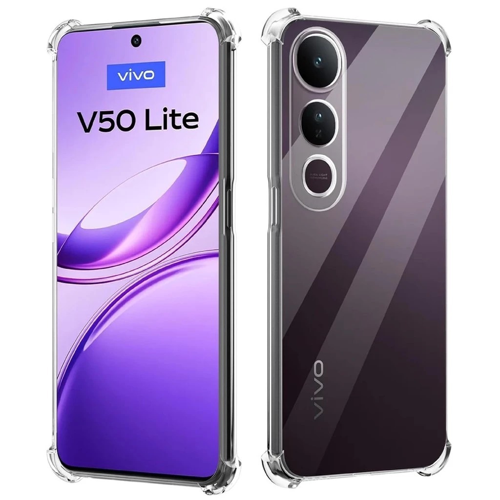 Softcase Anti Crack Clear Vivo Y19s Y100 Y28 Y36 Y18 Y27 Y27s Y75 Y35 Y22 Y17s Y17 T1 T1PRO V60 V50 