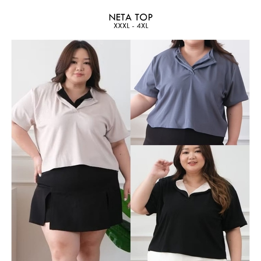NETA TOP - BIGSIZE JUMBO TOP blair