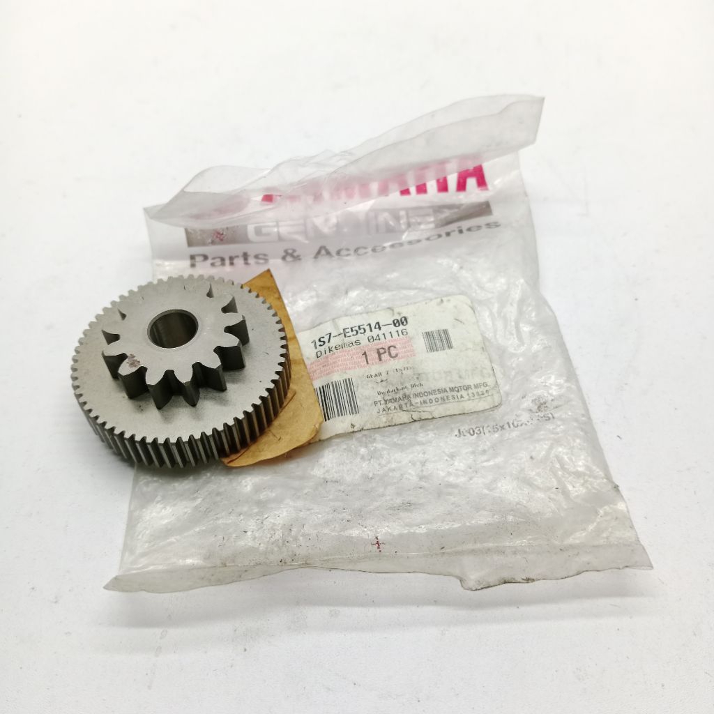 GEAR GEAR SMALL STARTER GEAR YAMAHA JUPITER MX VISION 1S7-E5514-00 ต้นฉบับ YAMAHA YGP