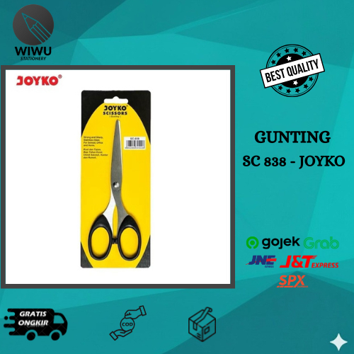 JOYKO SC 838 SC838 SC838 กรรไกรตัดสแตนเลสคุณภาพสูง