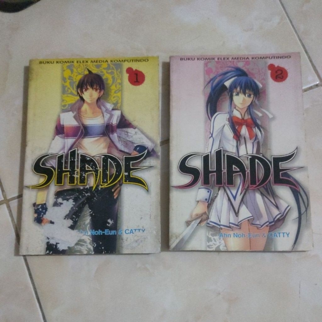 ELEX COMICS MEDIA "SHADE" NUMBER 1 & 2 เชื่อมต่อ