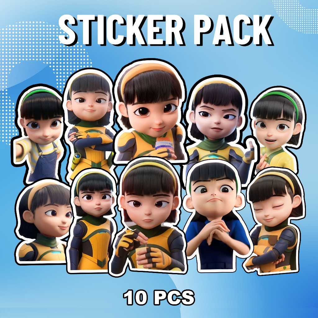 EJEN ALICIA STICKERS 1 PACK CONTAINS 10 ชิ้น