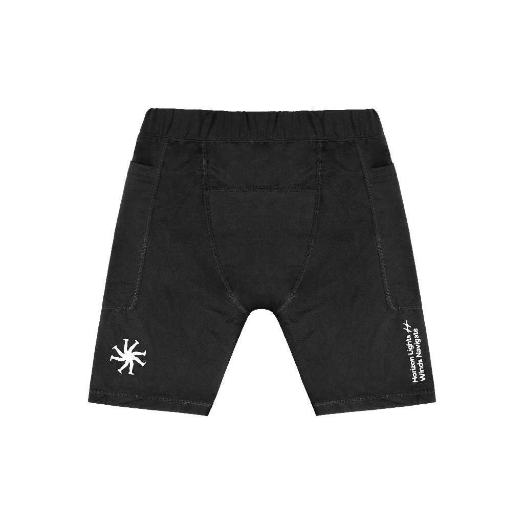 HLWN Running Unisex Short Tights สีดํา - Axelle