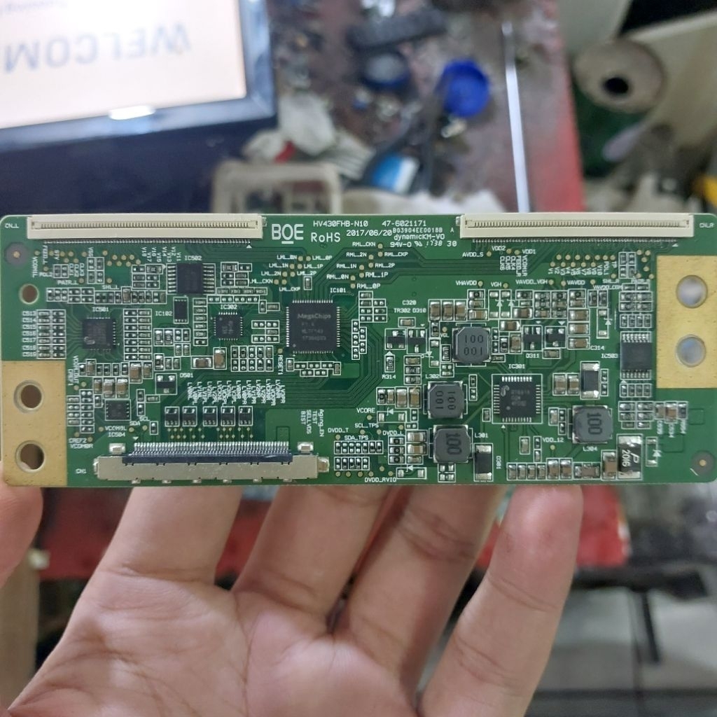 TIKON TICON KON TC TCON TKON LOGIC FHD TV LG 43LJ500T