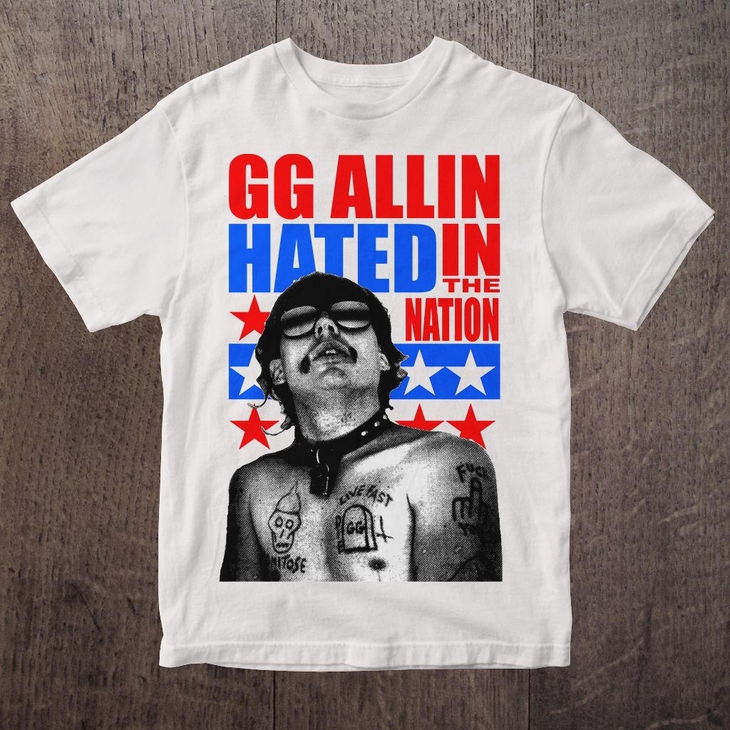เสื้อยืด GG ALLIN PUNK BAND