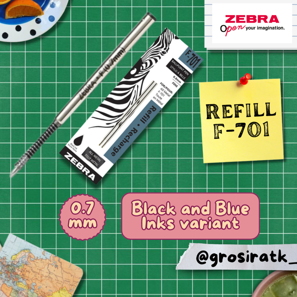 Zebra Refill F 07MM / Zebra Refill F 701