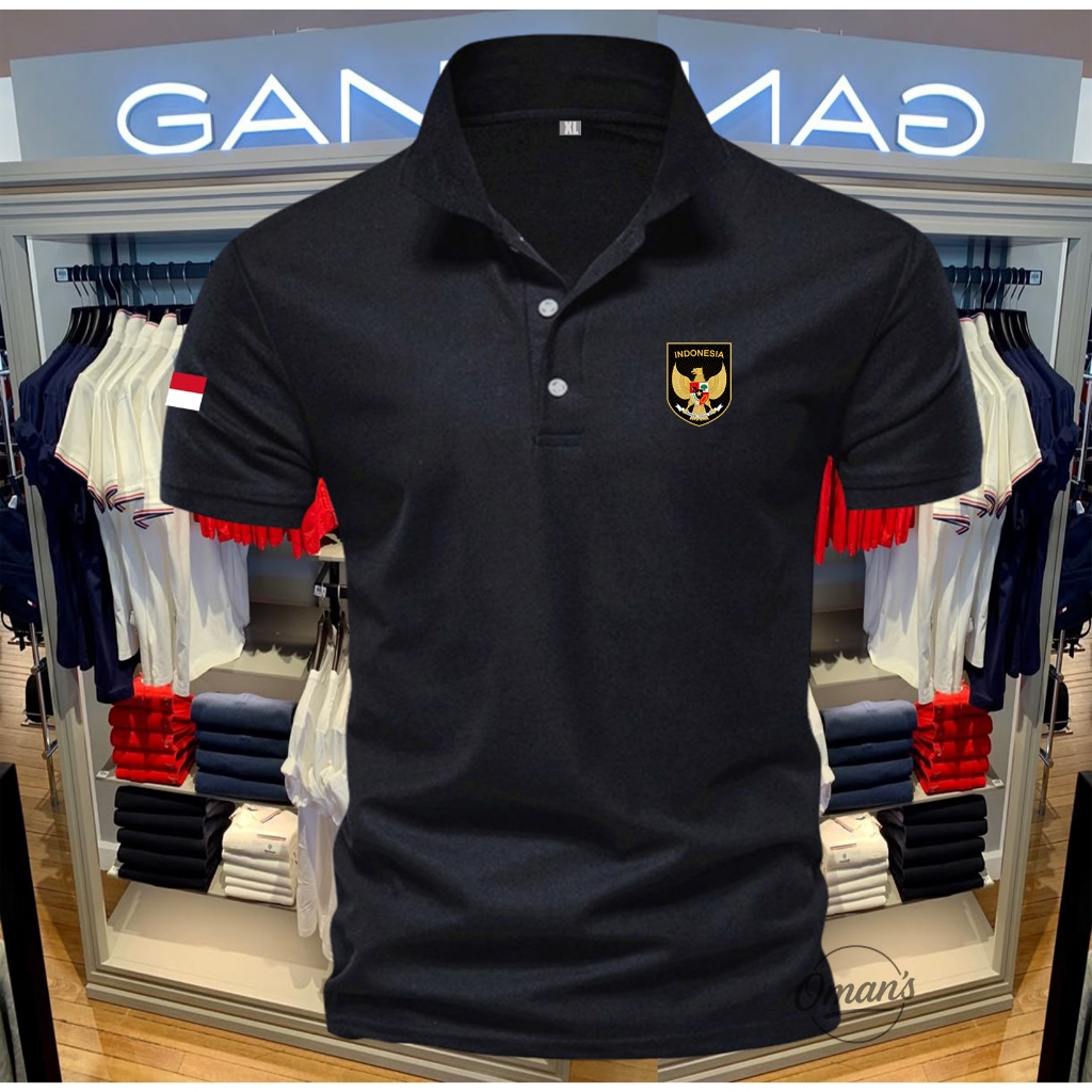 เสื้อโปโล เสื้อคอปกสุดเท่ เสื้อโปโลผู้ชาย/หญิง idn dtf คุณภาพระดับพรีเมียม