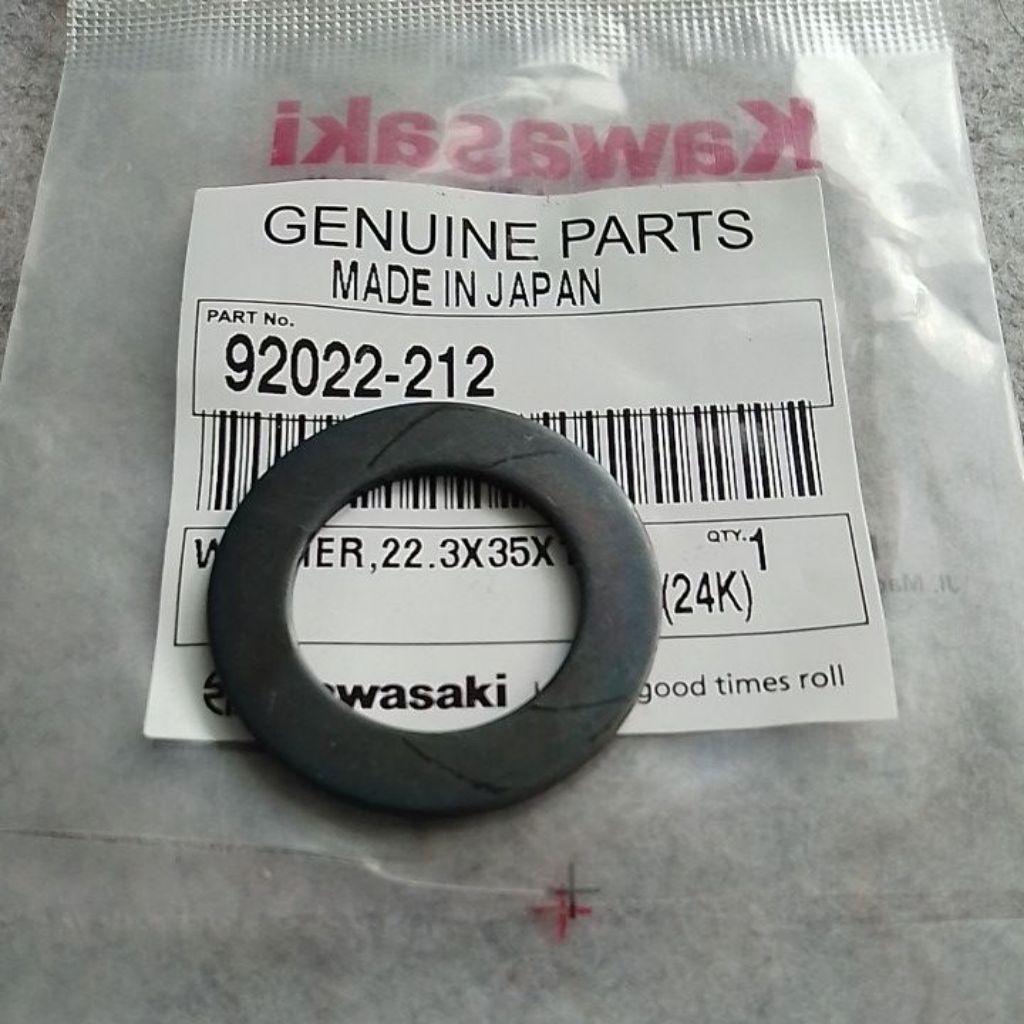 แหวนเครื่องซักผ้าทางเดียว kawasaki KLX 150 ดั้งเดิม ราคา ถูกที่สุด ดีลบีเคเค