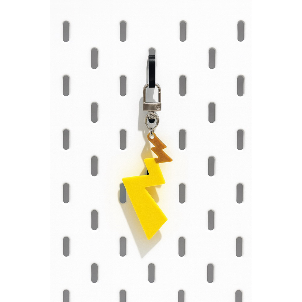 GANTUNGAN Pokemon 3D Printing Keychain/พวงกุญแจโปเกมอน/พวงกุญแจน่ารักสําหรับกระเป๋า