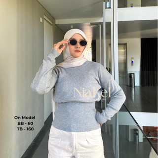 Niakel - Gami Sweater Rajut Wanita Premium Kekinian