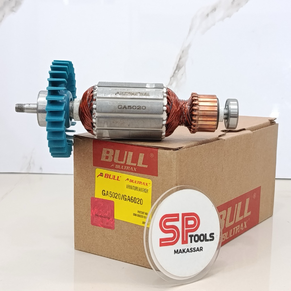 ARMATURE ANGKER SPARE PARTS GRINDING GA5020 / GA6020 / GA6010 BULL