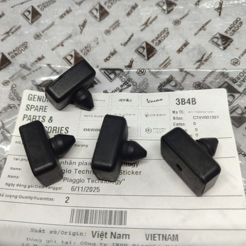 ยางขาตั้งข้าง Vespa Matic / ยางมาตรฐานเดี่ยว Vespa Matic