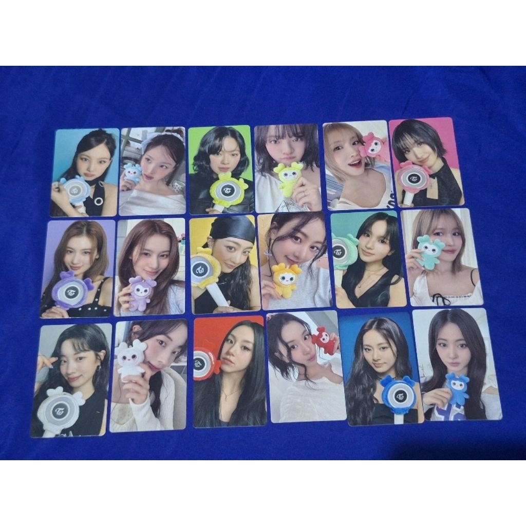 TWICE OFFICIAL PHOTOCARD TIF JAPAN + FANKIT