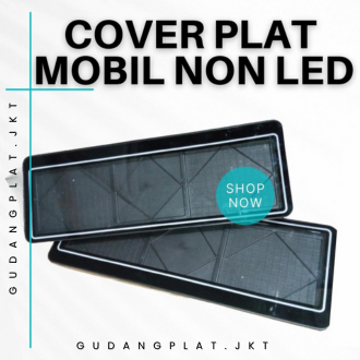 ACRYLIC CAR PLATE COVER ONE SET มี 2 ชิ้นหน้าหลัง