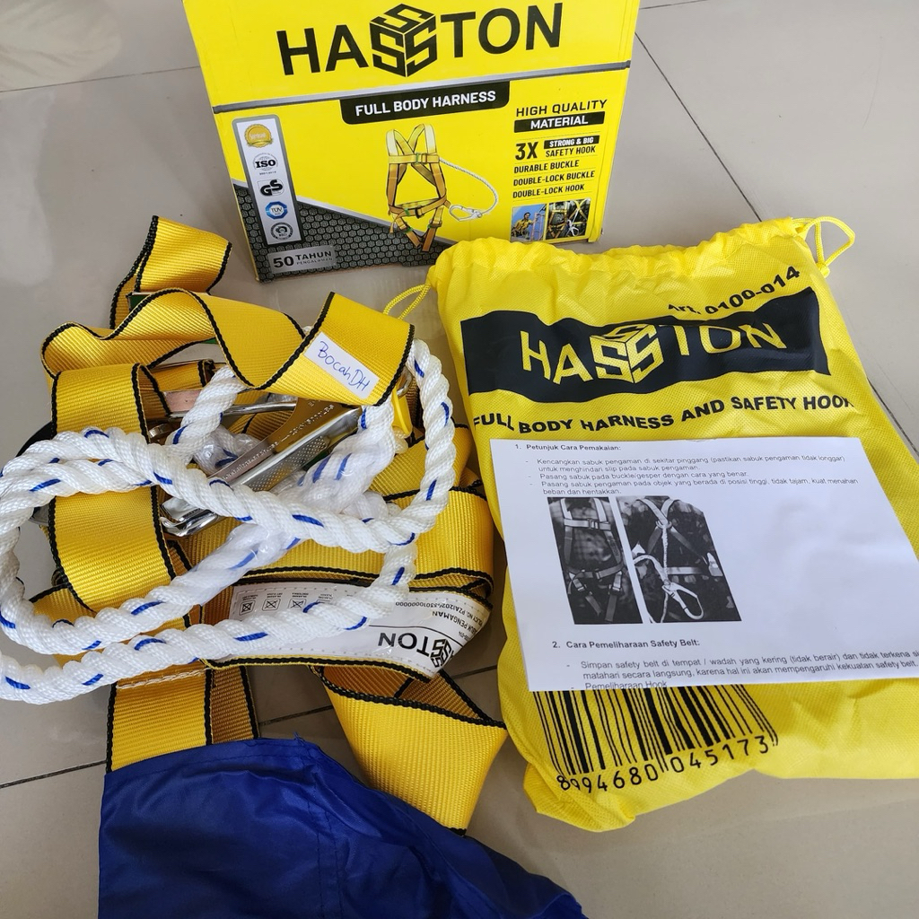 FULL BODY WORK SAFETY BELT / WORK BELT / HASSTON SAFETY BELT