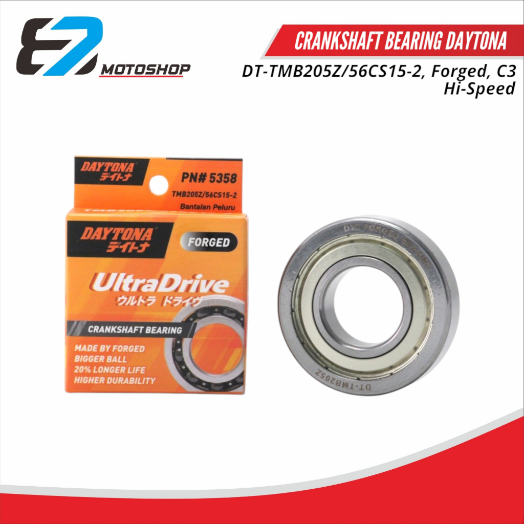 แบริ่งเพลาข้อเหวี่ยง DT-TMB205Z/56CS15-2, ปลอม, C3 Hi-Speed CODE 5358