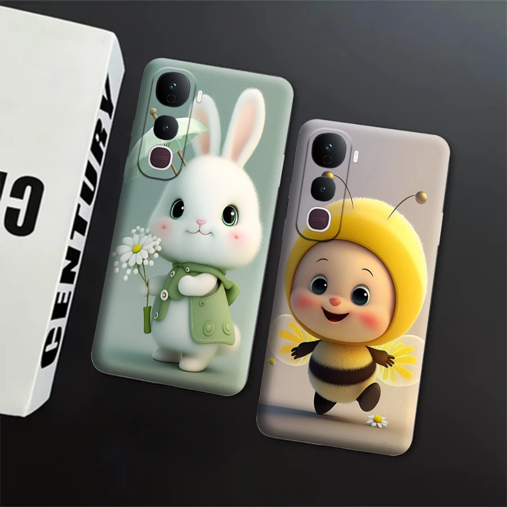 Softcase Vivo Y400 4G / Y400 5G / Y04s / Y04 / Y29 4G / Y29 5G - Charact3r KT Motif - เคสแฟชั่น