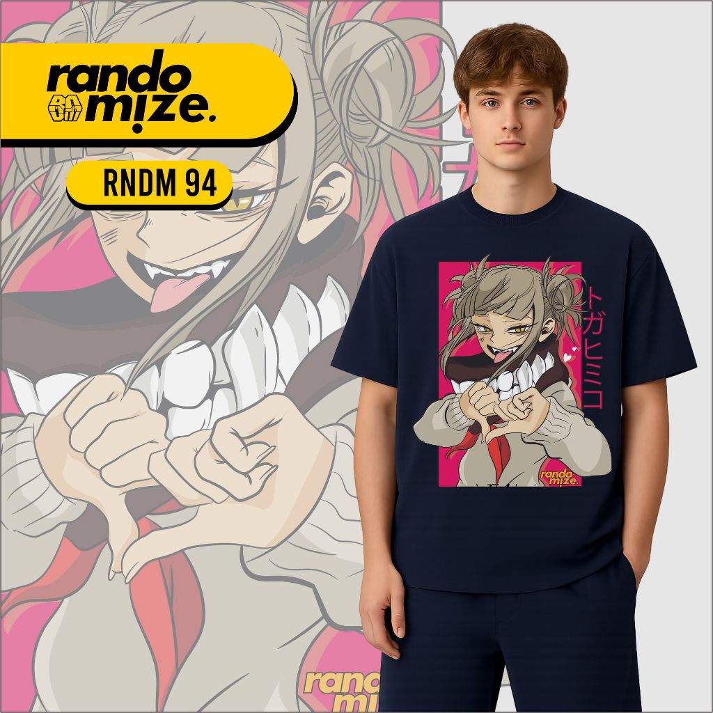 เสื้อยืด Premium Distro รหัส RNDM94 - Anime Series BokuNoHeroAcademia