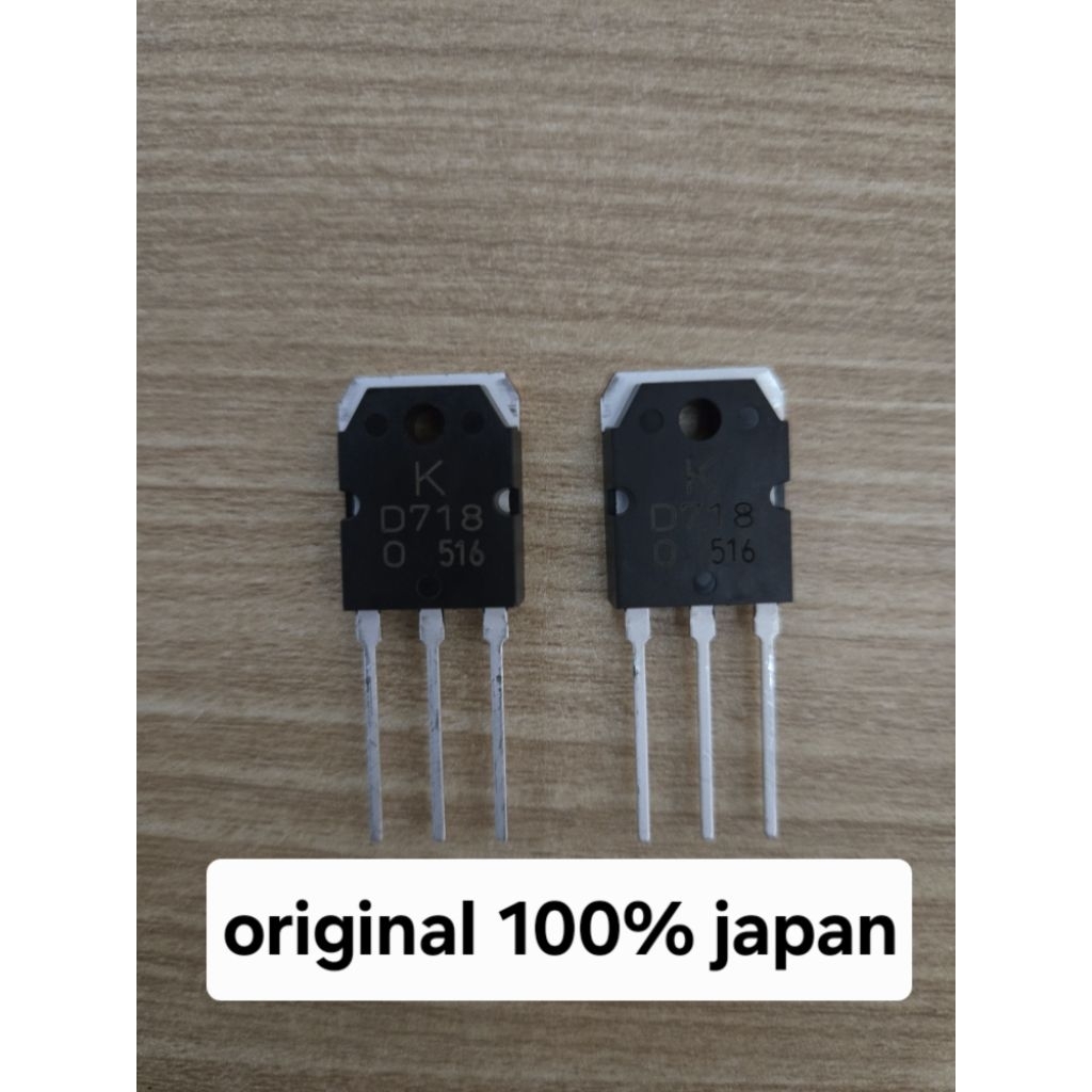 ทรานซิสเตอร์ D 718 KEC ต้นฉบับ