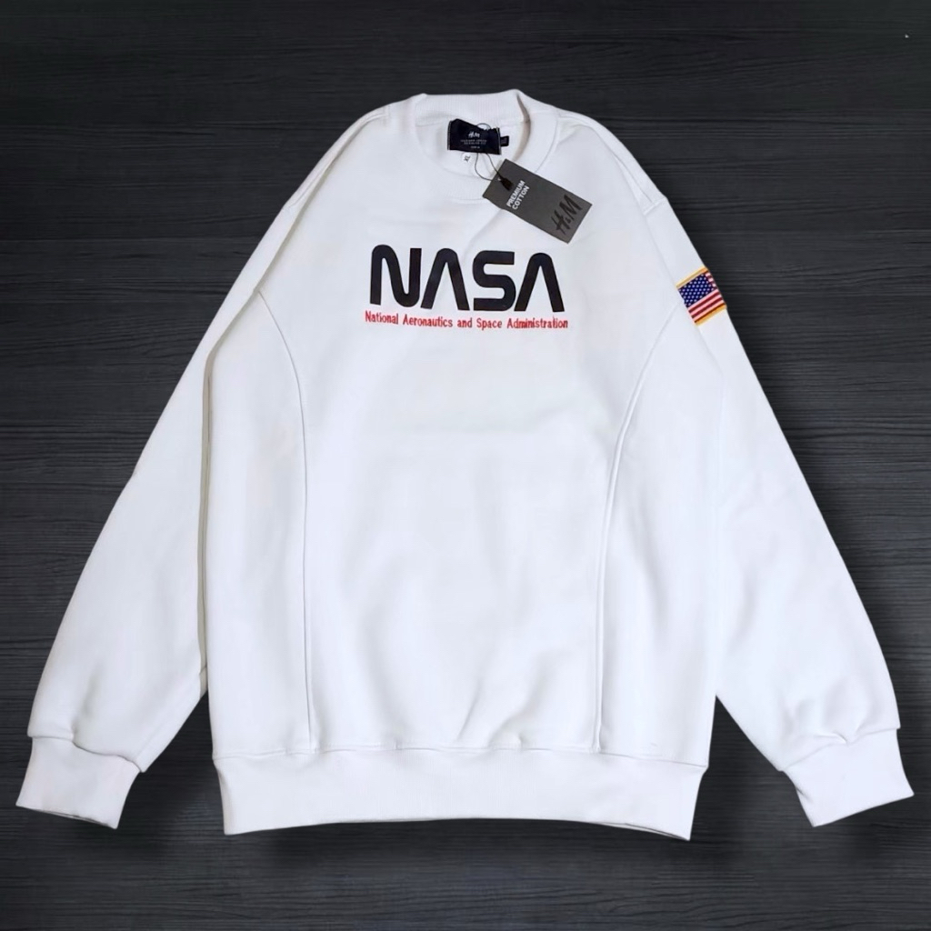 เสื้อกันหนาว nasa คอกลม nasa เสื้อกันหนาว hnm nasa เสื้อกันหนาวผู้ชาย hnm nasa