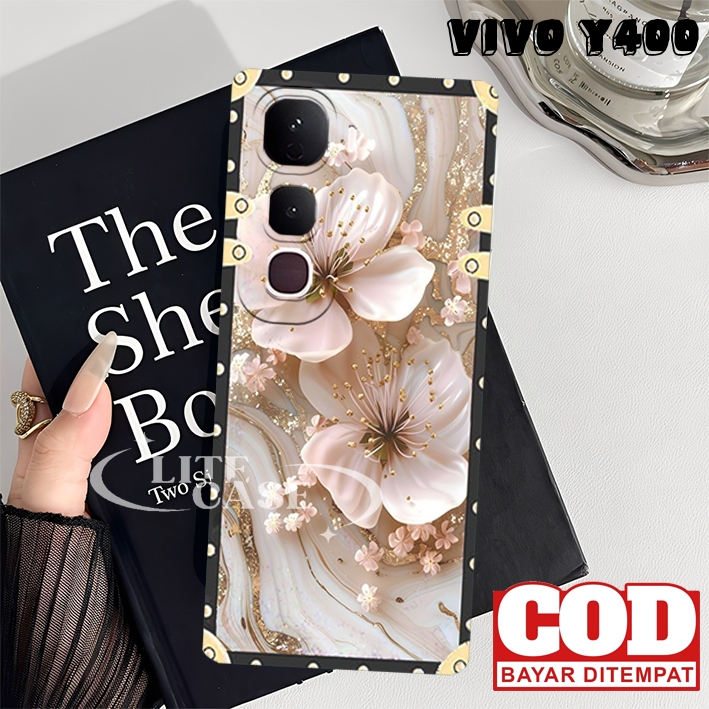 HP Vivo Y400 4G / Y400 5G / Y04s / Y04 / Y29 4G / Y29 5G ซิลิโคน - วอลเปเปอร์กรอบ - Macaroon cool ล่