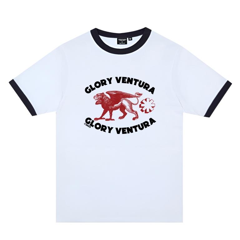 VENTURA LEGACY - RINGER T SHIRT เสื้อยืดผู้หญิงผู้ชาย - GLORY VENTURA