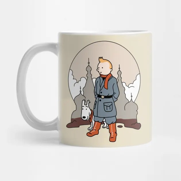 1929 Adventure Tintin Mug