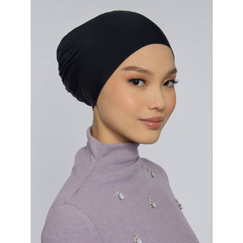 หมวกด้านใน Reject สีดํา