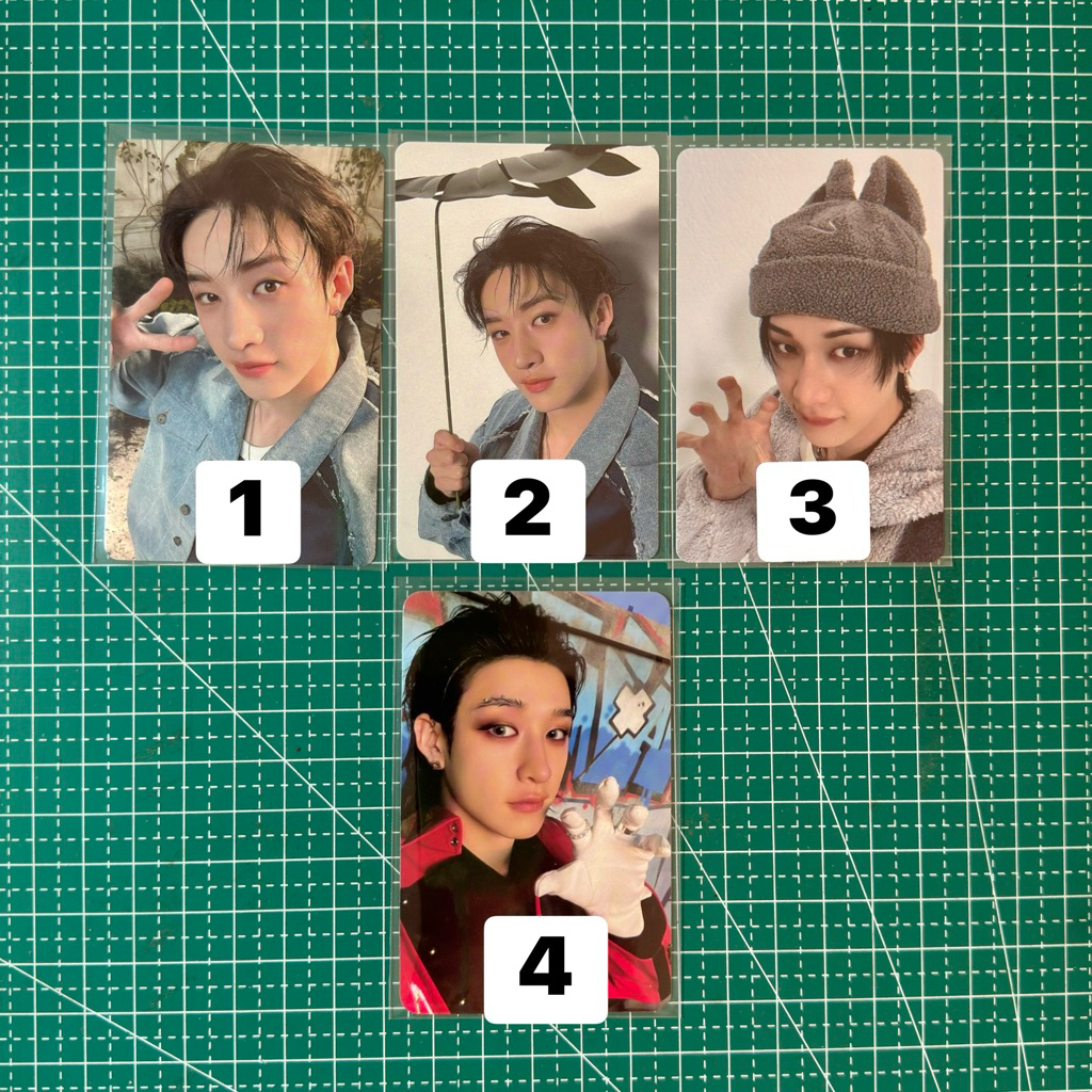 READY TO SHIP PHOTOCARD POB PC BANK CHRIS BAHANG SKZOO WOLFCHAN JAPAN ALBUM HOLLOW KARMA