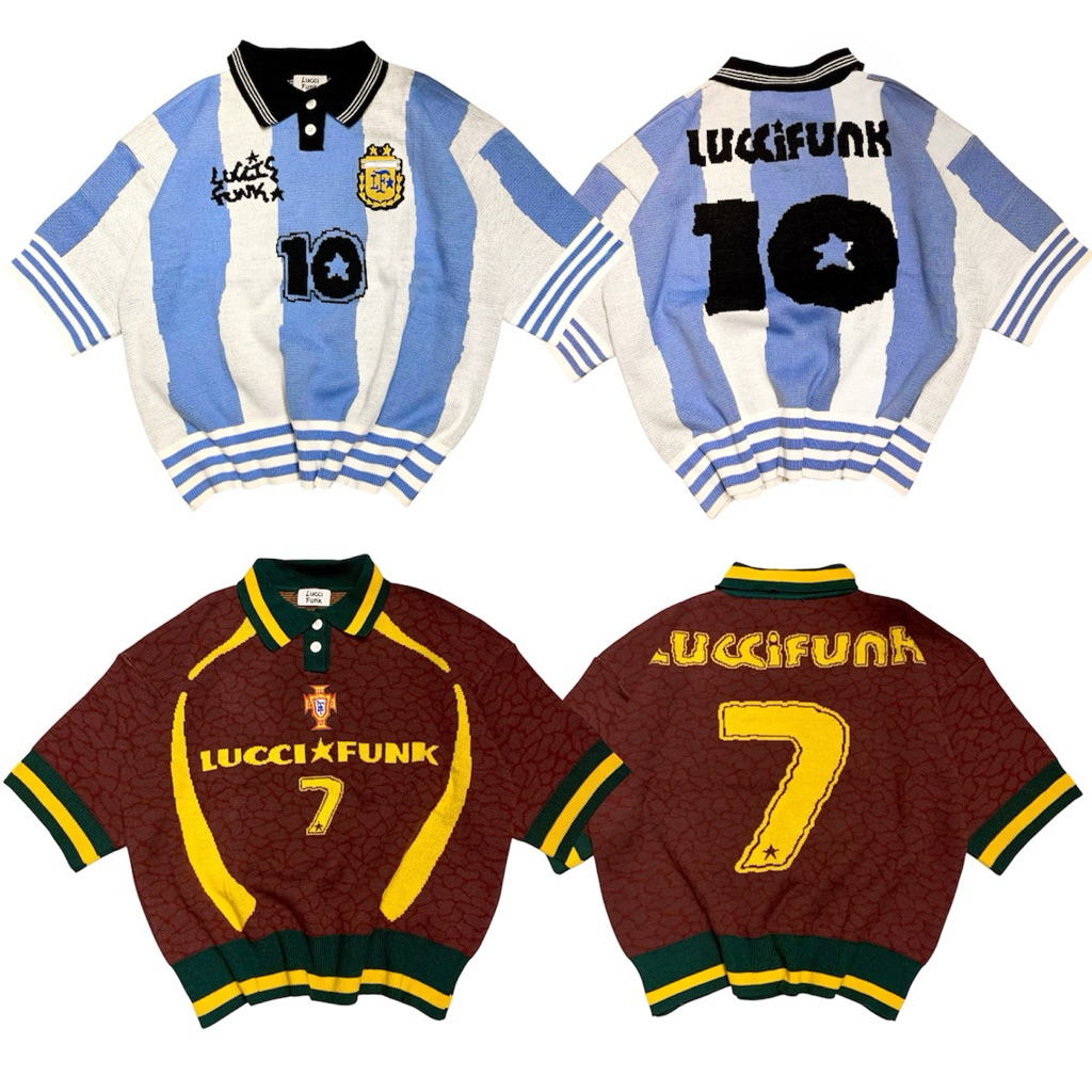 LUCIFUNK - JERSEY KNIT BOXY (ARGENTINA, PORTUGAL & BRAZIL