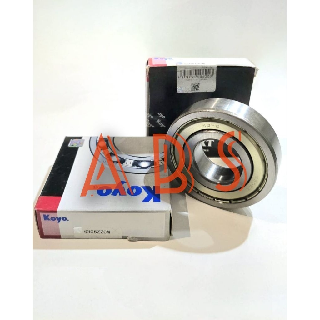 BEARING 6306 ZZ KOYO IRON CAP 30X72X19MM