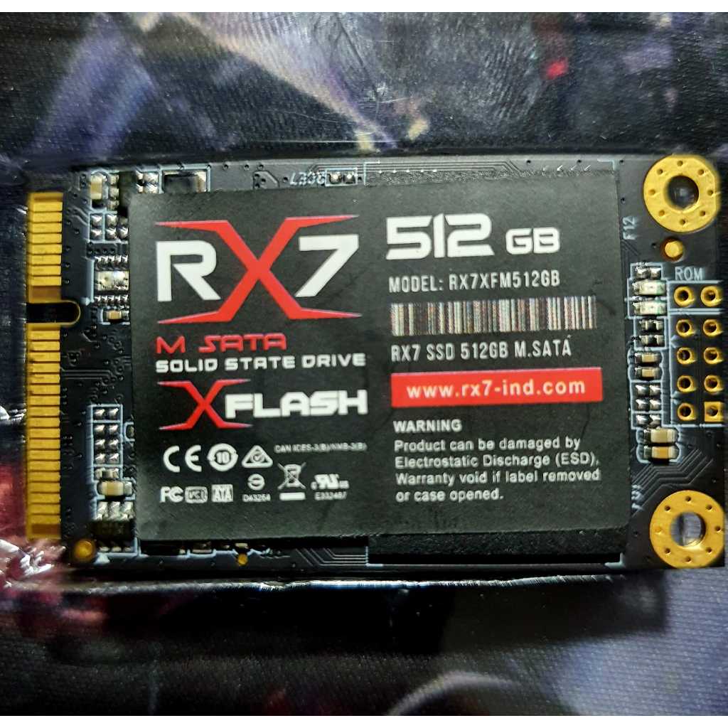 Msata 512gb SSD ปกติ มีประกัน
