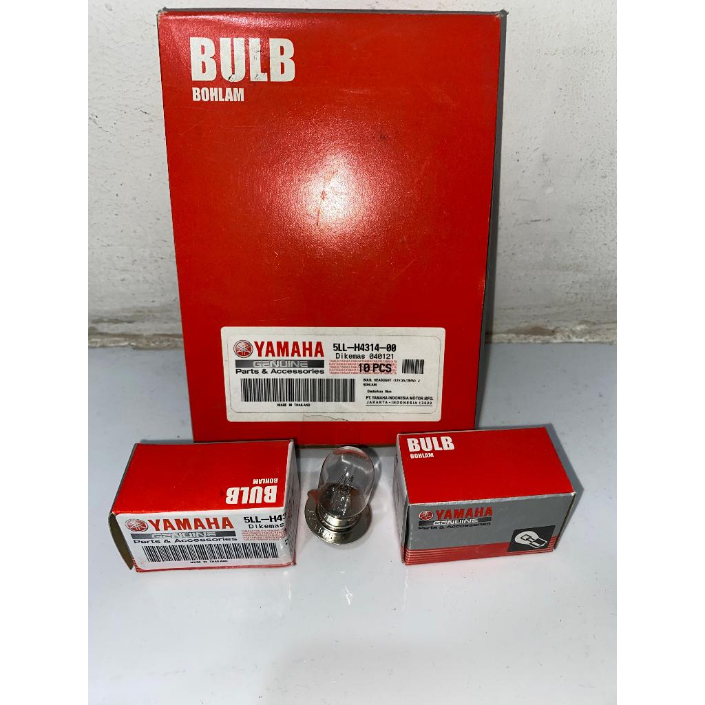 YAMAHA 12V 25W H4 HEADLIGHT BULB (5LL-H4314-00) - ORIGINAL YAMAHA