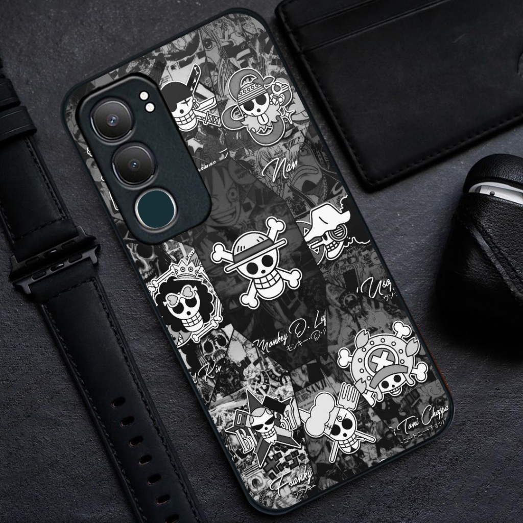 HP Vivo Y31 5G Glass Softcase [BSG-73] - เคสโทรศัพท์ Vivo Y31 5G - เคสโทรศัพท์ Vivo Y31 5G - เคสกระจ