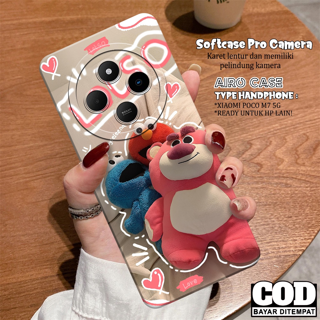 เคส XIAOMI POCO M7 5G 2025 - เคส XIAOMI POCO M7 5G 2025 Softcase - เคสแฟชั่นการ์ตูน - เคส XIAOMI POC