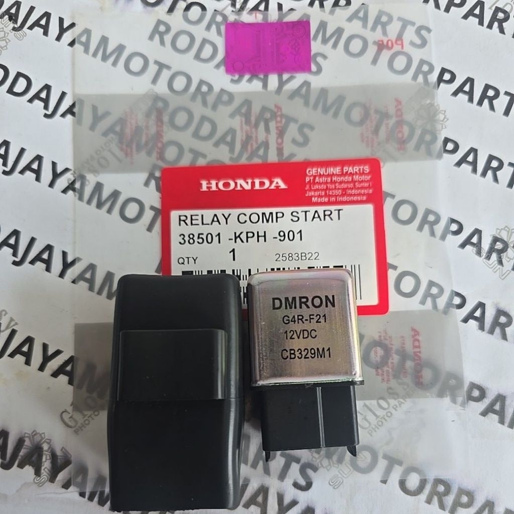 38501-KPH-901Bendik Relay Comp Start Switch Starter Kharisma Beat Fi Vario 110 Scoopy Fi CS1 Spacy