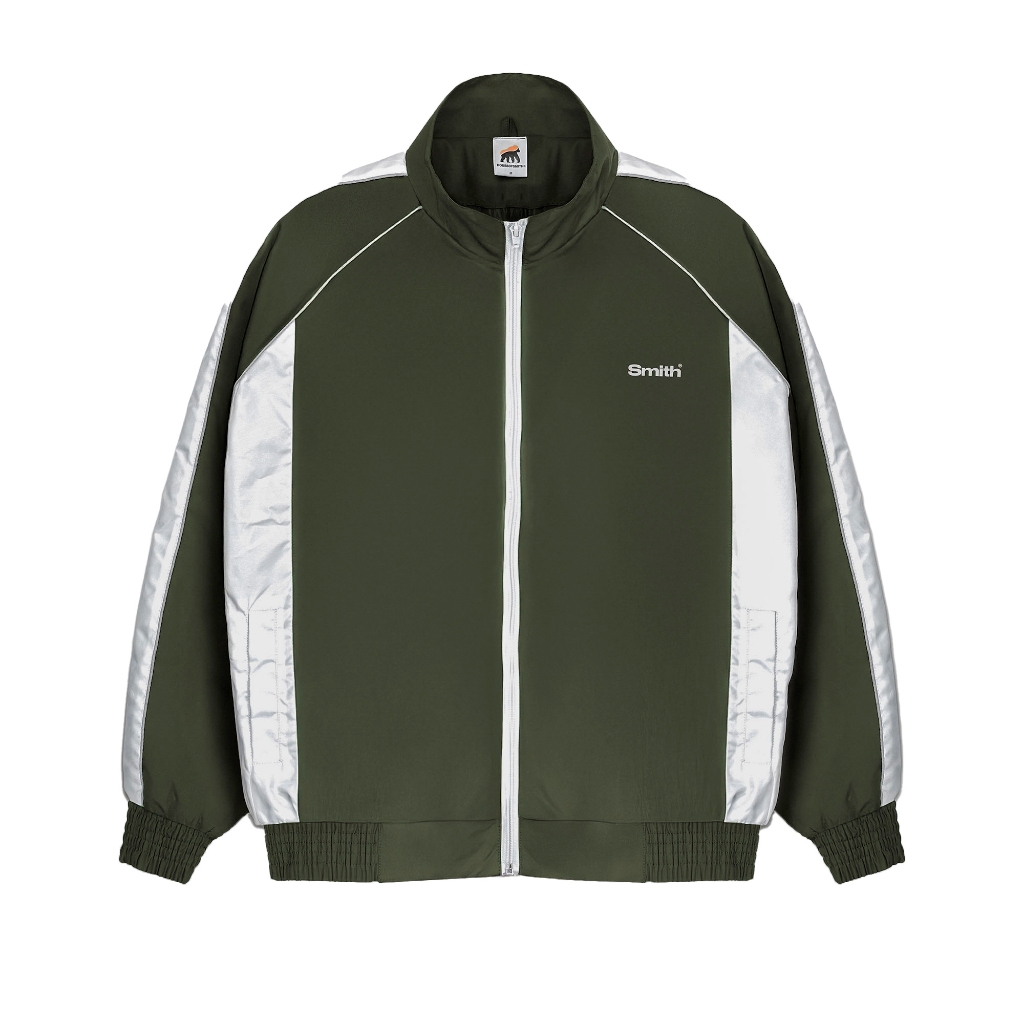 House of Smith Mens Tracktop Jacket - Emerald Tracktop - Jacket