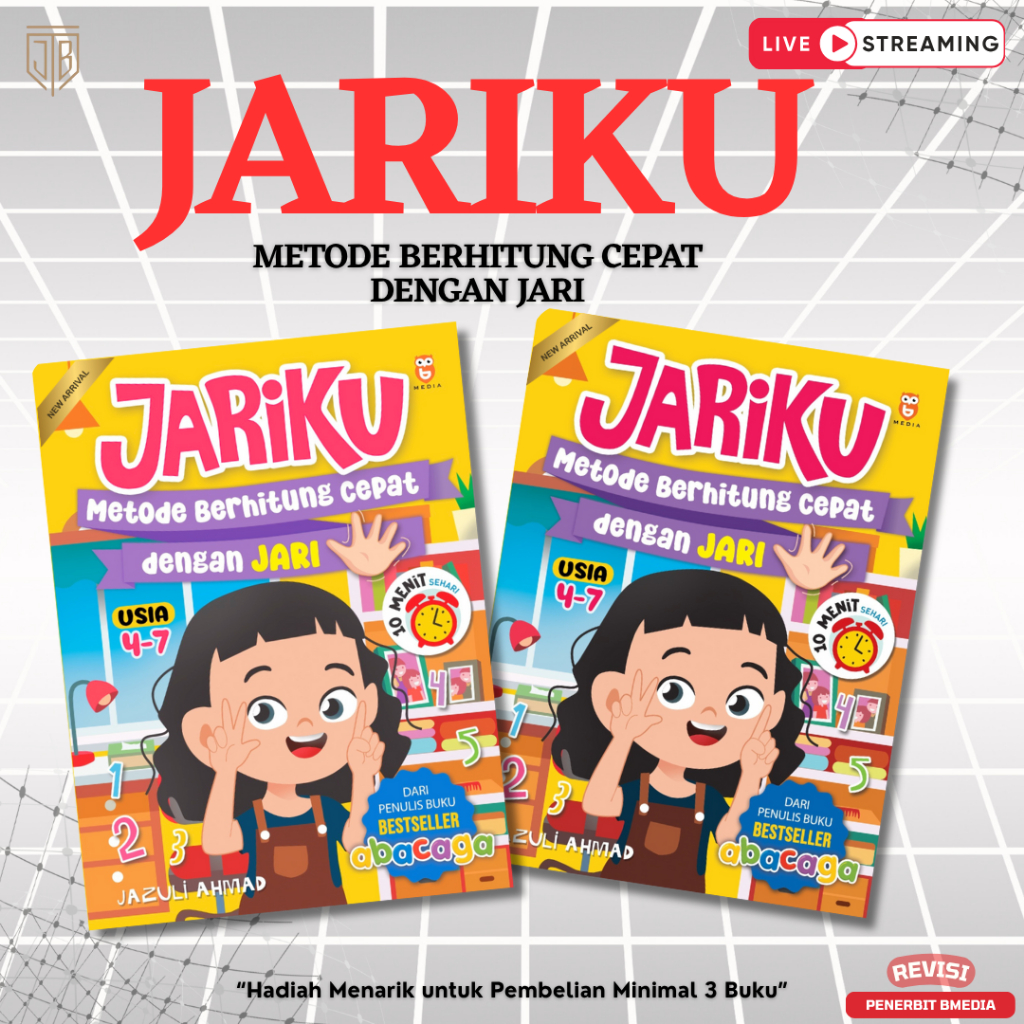 MY FINGERS FAST COUNTING METHOD พร้อม FINGERS อายุ 4-6 ปี - Jazuli Ahmad - Agro