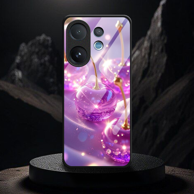 เคสกระจก Vivo V60 5G ใหม่ล่าสุด [SF198]