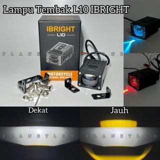 Lampu Tembak L10 Ibright Full alumunium & Waterproof
