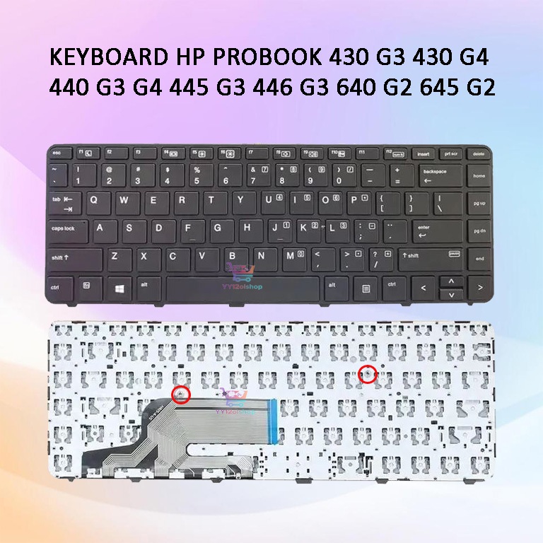 คีย์บอร์ด HP PROBOOK 430 G3 430 G4 440 G4 440 G 445 G3 446 G3 640 G2 640 G3 645 G2
