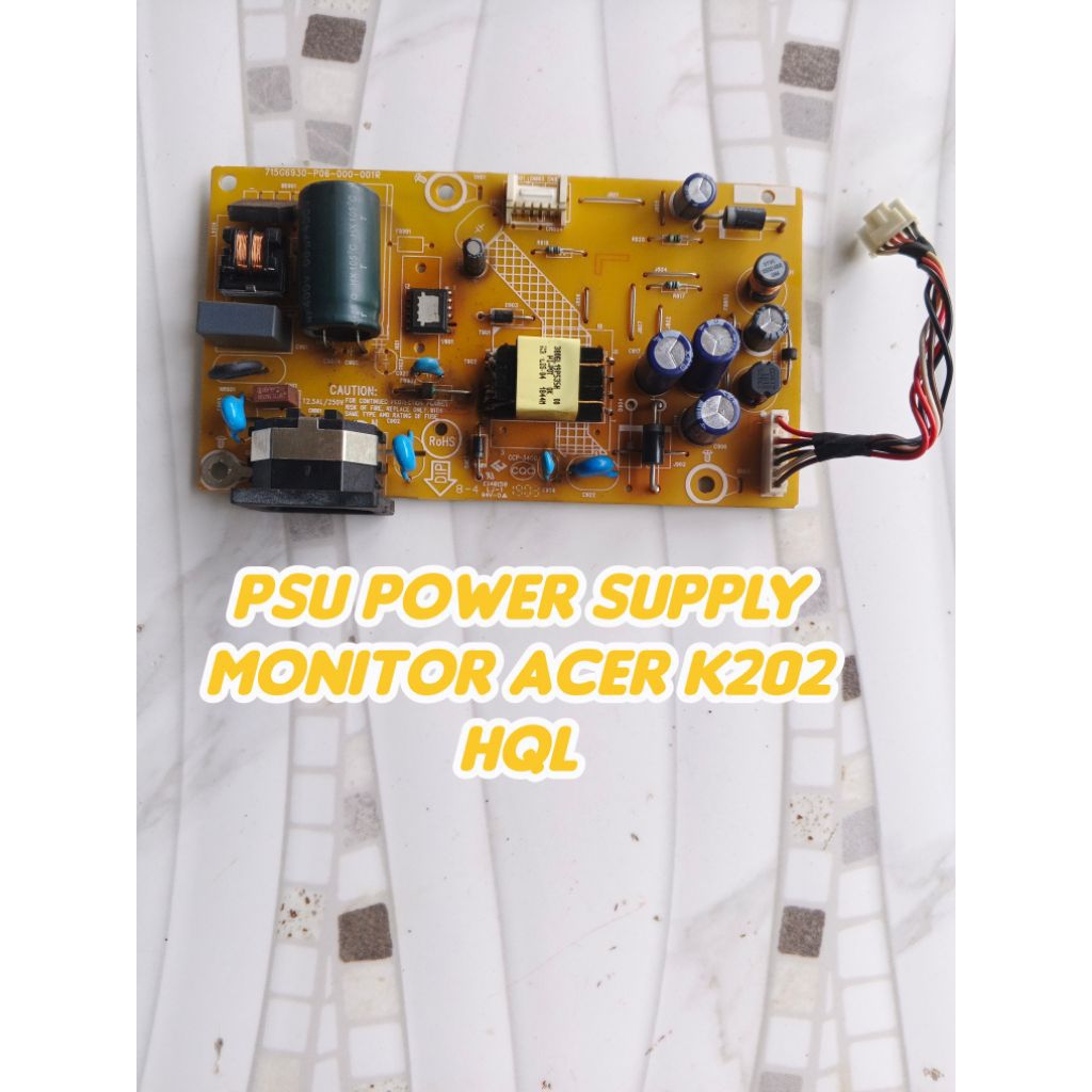 PSU พาวเวอร์ซัพพลาย จอมอนิเตอร์ Acer K202 HQL