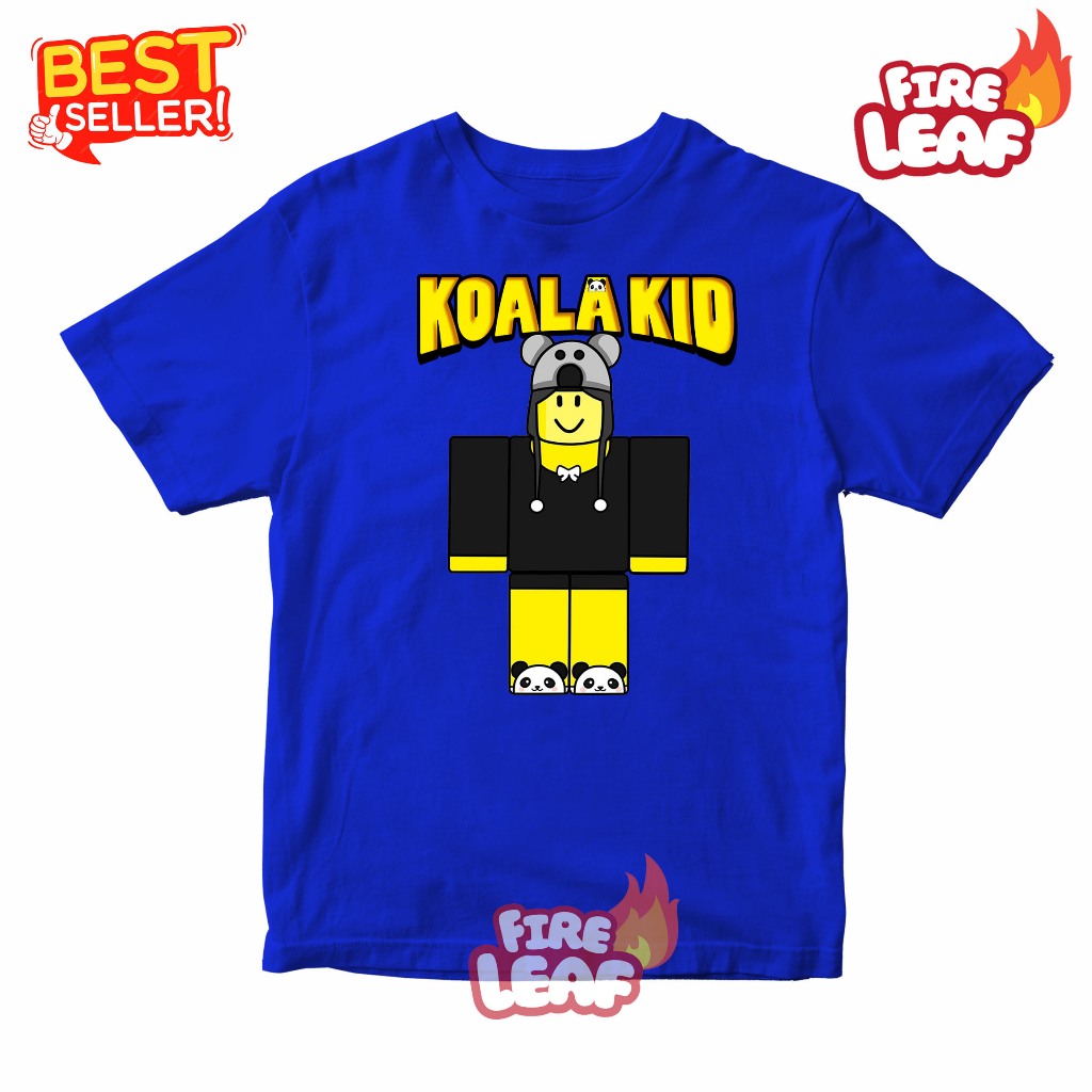 KOALA KID 99 NIGHT KIDS เสื้อยืดด้านบนใน ROBLOX FOREST PREMIUM MATERIAL